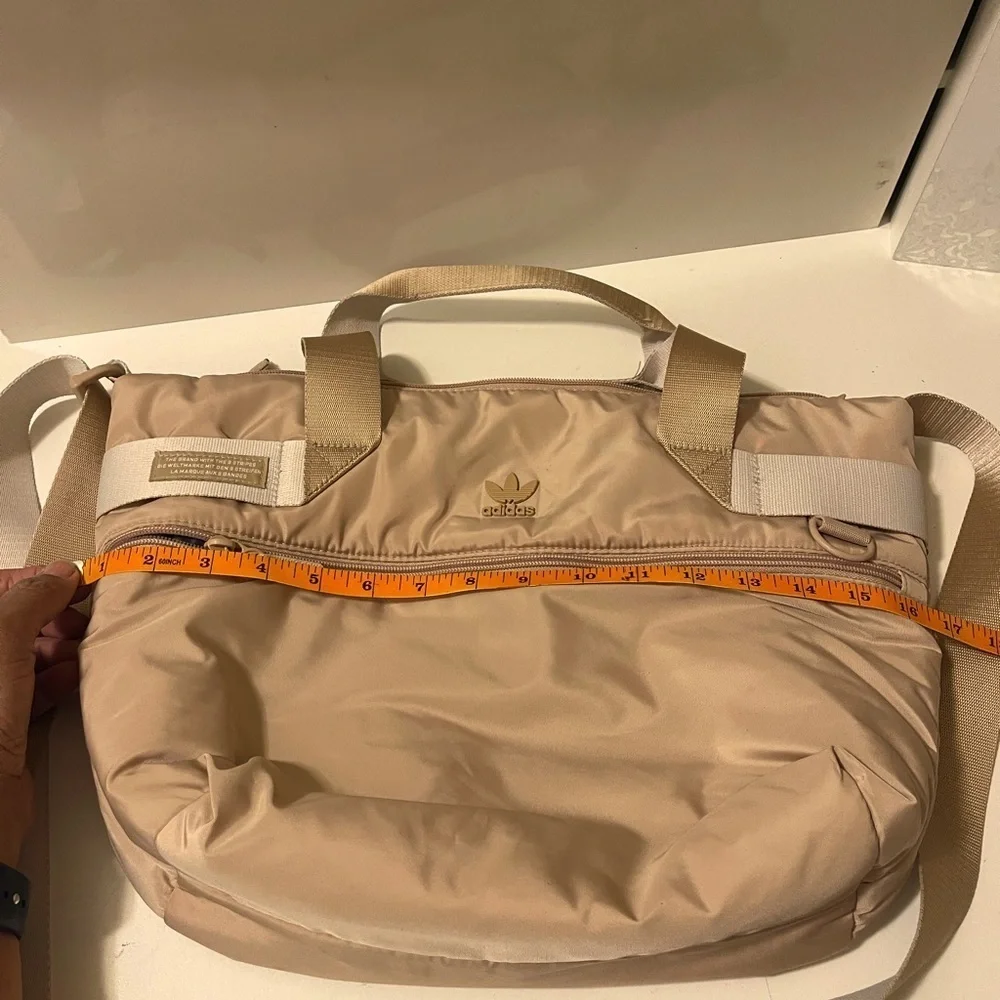 adidas Originals Puffer Shopper Tote bag in great condition.Peach color